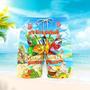 Parrot It's 5 O'Clock Somewhere Margaritaville Tropical Beach Shorts For Men