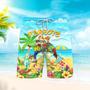 Parrots Party Drink Cocktail Holidays Beach Shorts For Men