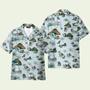 Penguin On The Beach Tropical Pattern Hawaiian Shirt