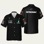 Petronas Yamaha Black Hawaiian Shirt