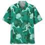 Pickleball Kelly Green Hawaiian Shirt Summer Gifts