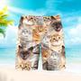 Picture Of Cats Aloha Beach Shorts For Men