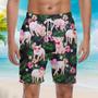 Pig Farm Where Pigs Home Is Tropical Beach Shorts For Men