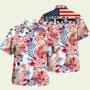 Pig Lovers American Flag Hawaiian Shirt