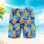 Pineapple Tropical Beach Shorts For Men