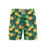 Pineapples With Palm Leaves Tropical Beach Shorts For Men