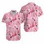 Pink Flamingo Aloha Hawaiian Shirt