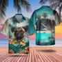 Pug 2 - Tropical Hawaiian Shirt Summer Gifts