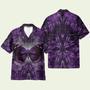 Purrple Butterfly Hawaiian Shirt