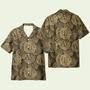 Realistic Seamless Bitcoin Cryptocurrency Hawaiian Shirt