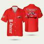 Red Lightning Racing Car Hawaiian Shirt