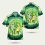 Rick And Morty Funny Pattern Hawaiian Shirt