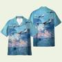 Royal Dutch Airlines Mcdonnell Dougla Hawaiian Shirt