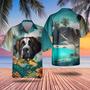 Saint Bernard - Tropical Hawaiian Shirt Summer Gifts