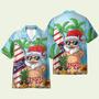 Santa Let Is Surf Summer Vibe Hawaiian Shirt