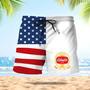 Schaefer Beer American Flag Swim Trunks