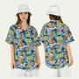 Scooby Doo Summer Beach Dog Friends Vacation Hawaiian Shirt