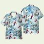 Skiing Hawaiian Shirt