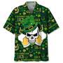 Skull Beer Green Irish St.Patrick Day Hawaiian Shirt Summer Gifts