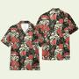 Skull Roses Hawaiian Shirt