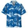 Skydiving Blue Hawaiian Shirt Summer Gifts