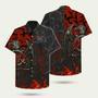 Slayer Band Red Fire Hawaiian Shirt