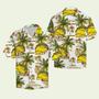 Softball Tacos Taco Bell Tropical Pattern Hawaiian Shirt