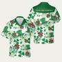 St Patricks Day Celtic Ireland Irish Lest We Forget Shamrock Hawaiian Shirt