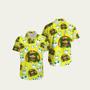 St Patricks Shamrock Gold Leopard Rainbow Hawaiian Shirt