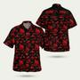 Star Trek Red Pattern Hawaiian Shirt