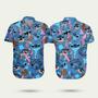 Stitch Face Pattern Hawaiian Shirt