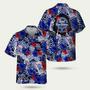 Summer Aloha Floral Pabst Blue Ribbon Hawaiian Shirt