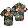 Superhero Floral Hawaiian Shirt