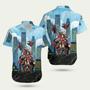 Superhero In City Hawaiian Shirt