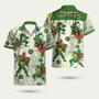 Teenage Mutant Ninja Turtles Floral Pattern Hawaiian Shirt