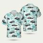 Tesla Model Y Grey Tropical Summer Hawaiian Shirt