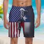 Texas Bluebonnets Beach Shorts For Men