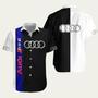 The Audi Rs 6 Sports Car Symbol Black Version Hawaiian Shirt