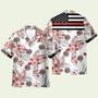 The Red Line Flag Firefighter Hawaiian Shirt