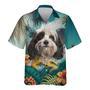 Tibetan Terrier - Tropical Hawaiian Shirt Summer Gifts