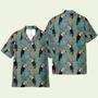 Toco Toucan Tropical Leaves Pattern Hawaiian Shirt