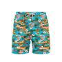 Tropical Beach Bigfoot Blue Beach Shorts For Men