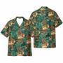 Tropical Bigfoot Carrying Hotdog Camping Hawaiian Shirt