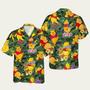 Tropical Cute Pooh Bear Hawaiian Shirt