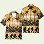 Tropical Palm Bigfoot Hawaiian Shirt