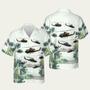 Tropical Palm Tree Us Army Cobra Hawaiian Shirt