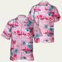 Tropical Pink Flamingo Hawaiian Shirt