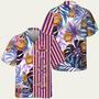 Tropical Plant Leaf Crown Royal Hawaiian Shirt