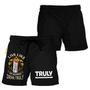 Truly Hard Seltzer Black Basic Swim Trunks