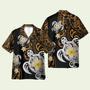 Turtle Plumeria Polynesian Hawaiian Shirt